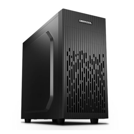 DEEPCOOL MATREXX 30 SI Alloy Steel Mini Tower Computer Case/Gaming Cabinet - Black, Support - Micro ATX/Mini-ITX, Pre-Installed 1 x 120 mm Black Fan at Rear - DP-MATX-MATREXX30-SI