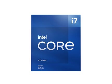 Intel Core i7-11700F 11th Gen Generation Desktop PC Processor CPU with 16 MB Cache and up to 4.90 GHz Clock Speed 3 Years Warranty Support LGA 1200 Socket (Graphic Card Mandatory)
