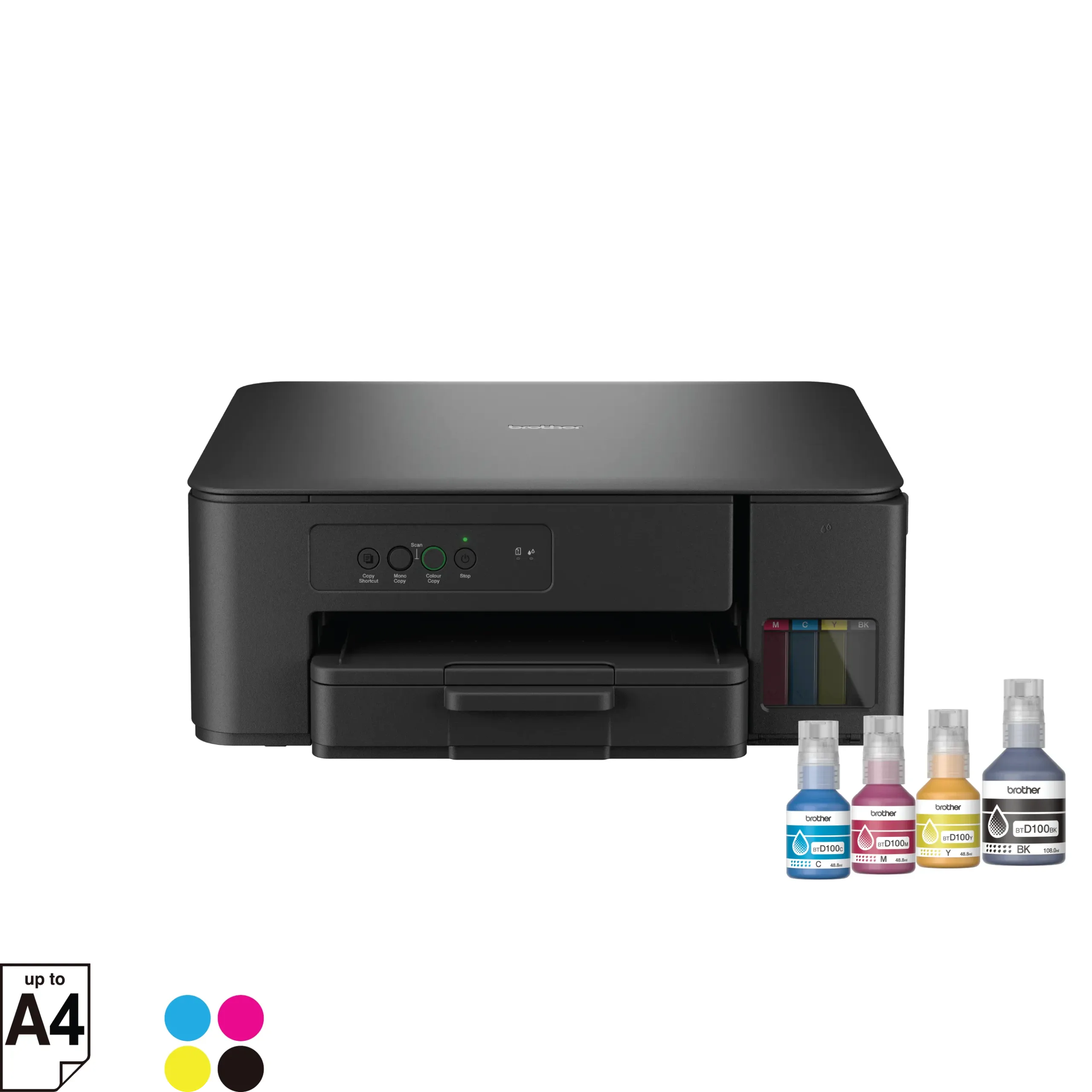 brother DCP-T230 DCP-T230 Multifunction (Print Scan Copy) Ink Tank Printer