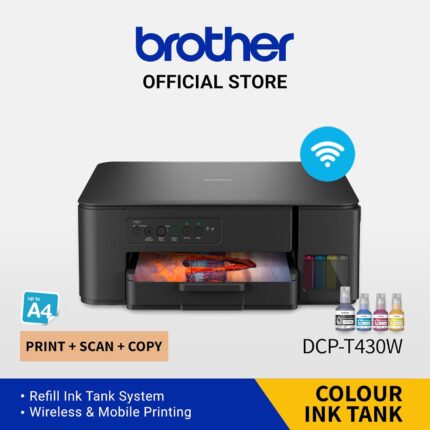 Brother DCP-T430W Wireless All-in-One Ink Tank Printer